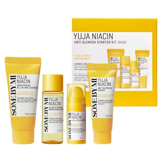 Some By Mi Yuja Niacin 30 Days Anti Blemish Starter Kit Anti- taches & Eclat