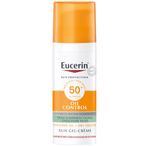 EUCERIN Sun Protection SPF50+ Solaire Oil Control Gel Crème 50ml