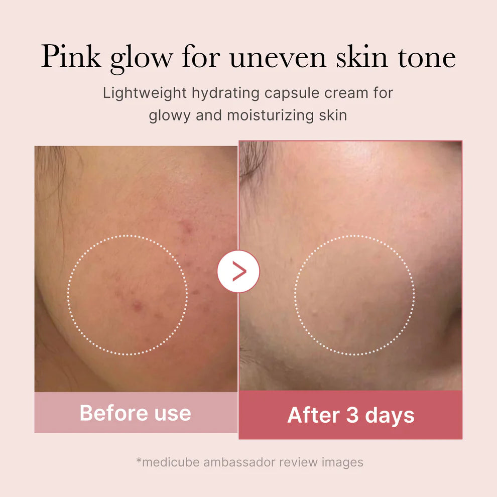 Medicube PDRN PINK COLLAGEN Capsule Crème visage anti-age