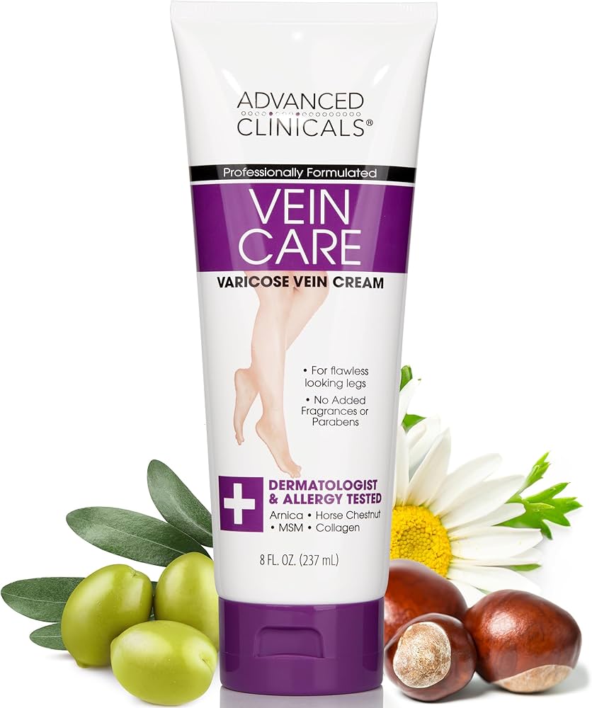 Advanced Clinicals, Vein Care, Crème contre les varices,