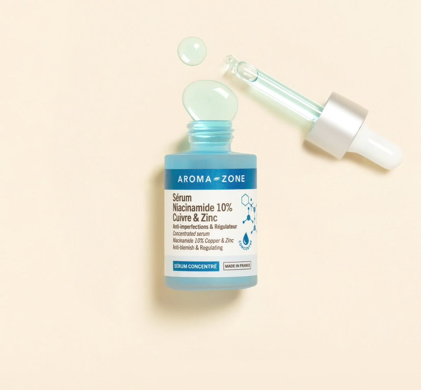 Aroma-zone Sérum concentré Niacinamide 10%, Cuivre & Zinc