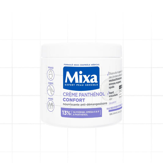 Mixa Crème Panthénol Confort - Visage, Corps, Mains
