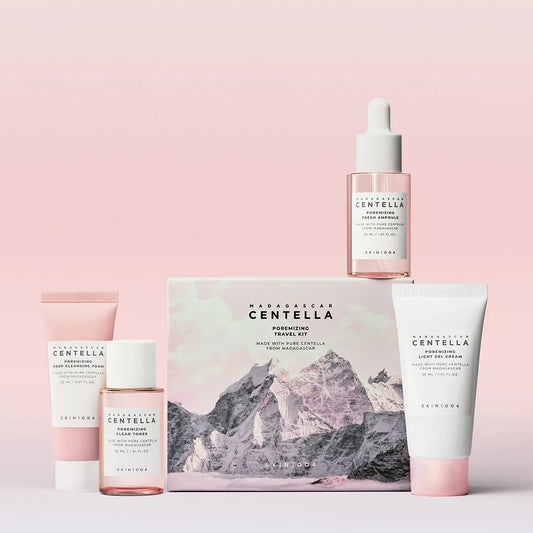 Skin1004 Centella Madagascar Routine visage Pores dilatés et peau grasse complète