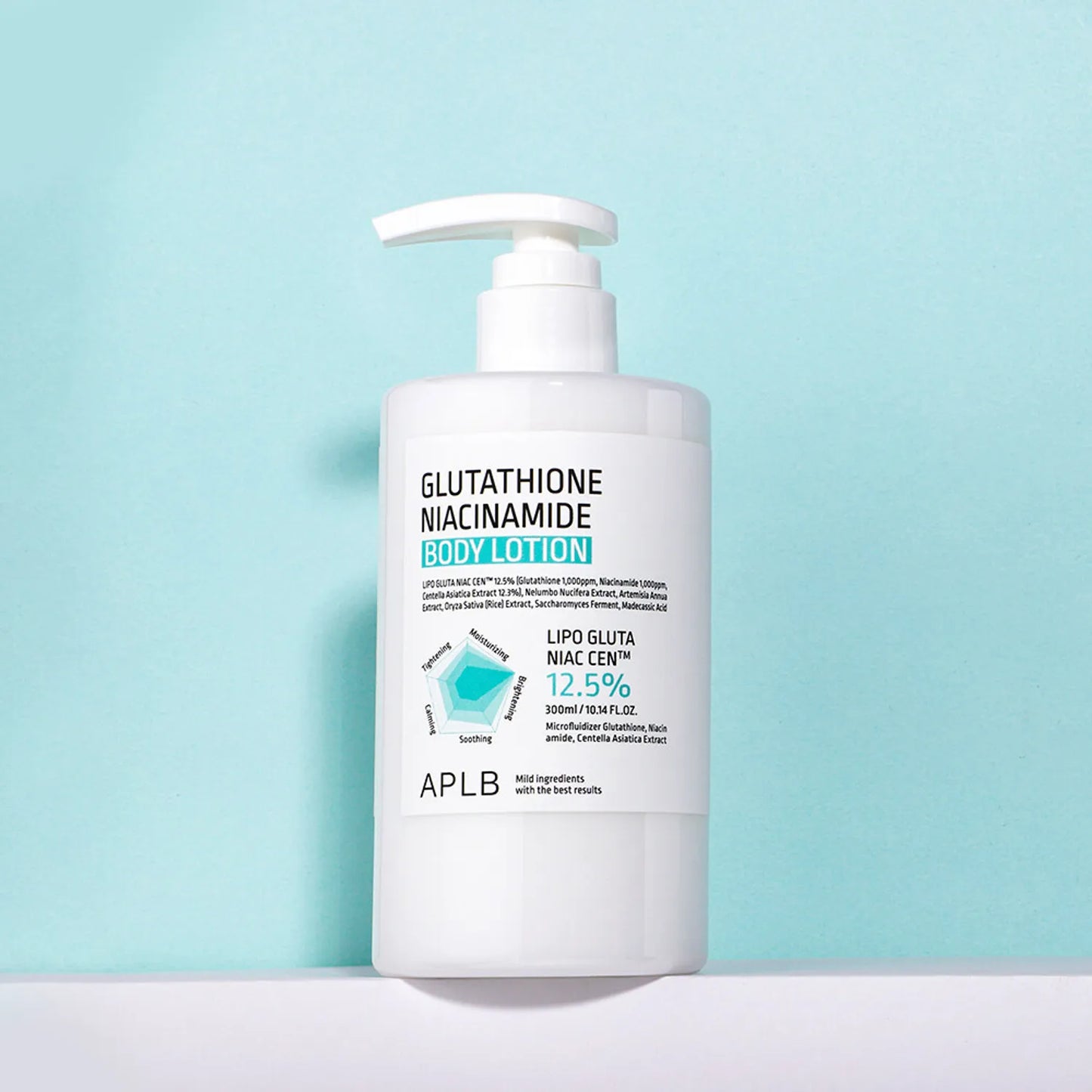 APLB Glutathione + Niacinamide lait de corps