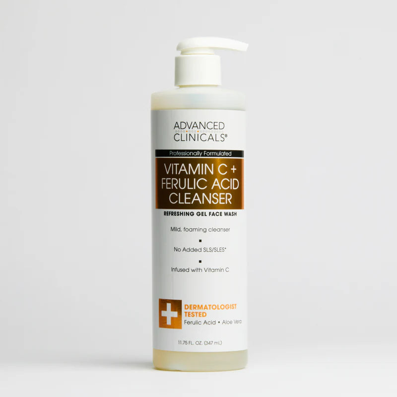 Advanced clinicals nettoyant visage à la Vitamin C + Ferulic Acid