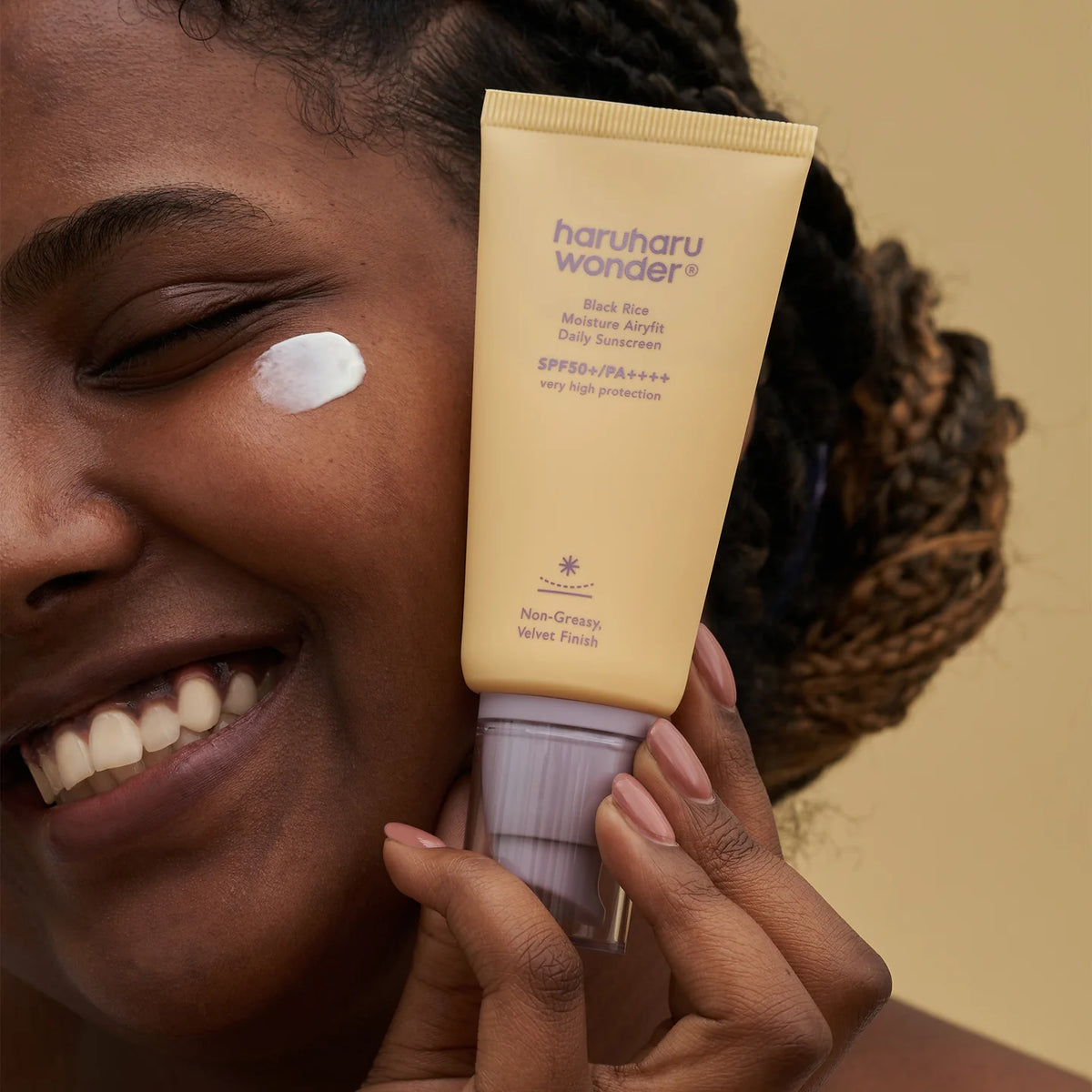 HaruHaru Creme Solaire AiryFit Hydratant SPF50+/PA++++ Non Parfumé