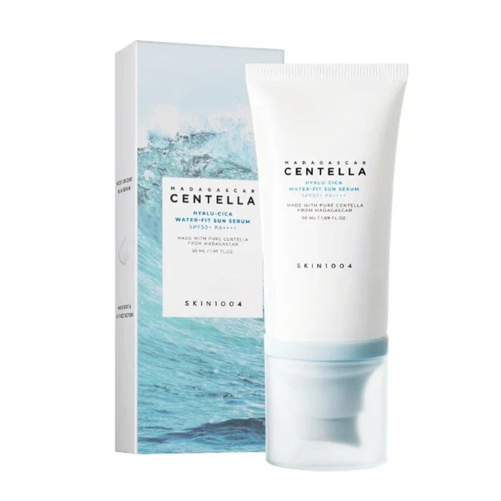 Skin1004 Madagascar Centella Hyalu-Cica Serun Solaire léger et Hydratant SPF 50+ PA++++