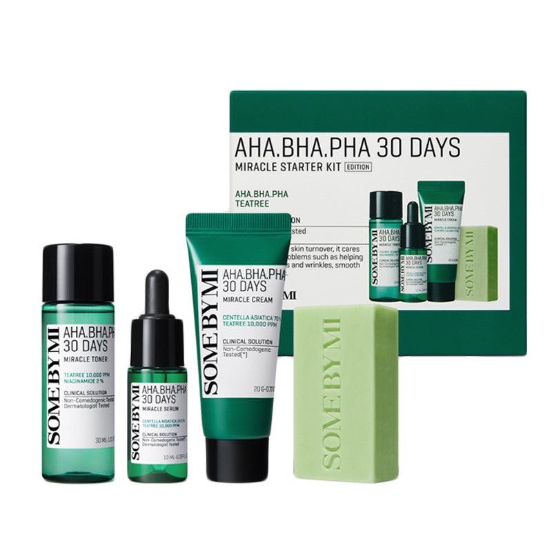 Some By Mi AHA, BHA, PHA 30 Days Miracle Starter Kit Acne