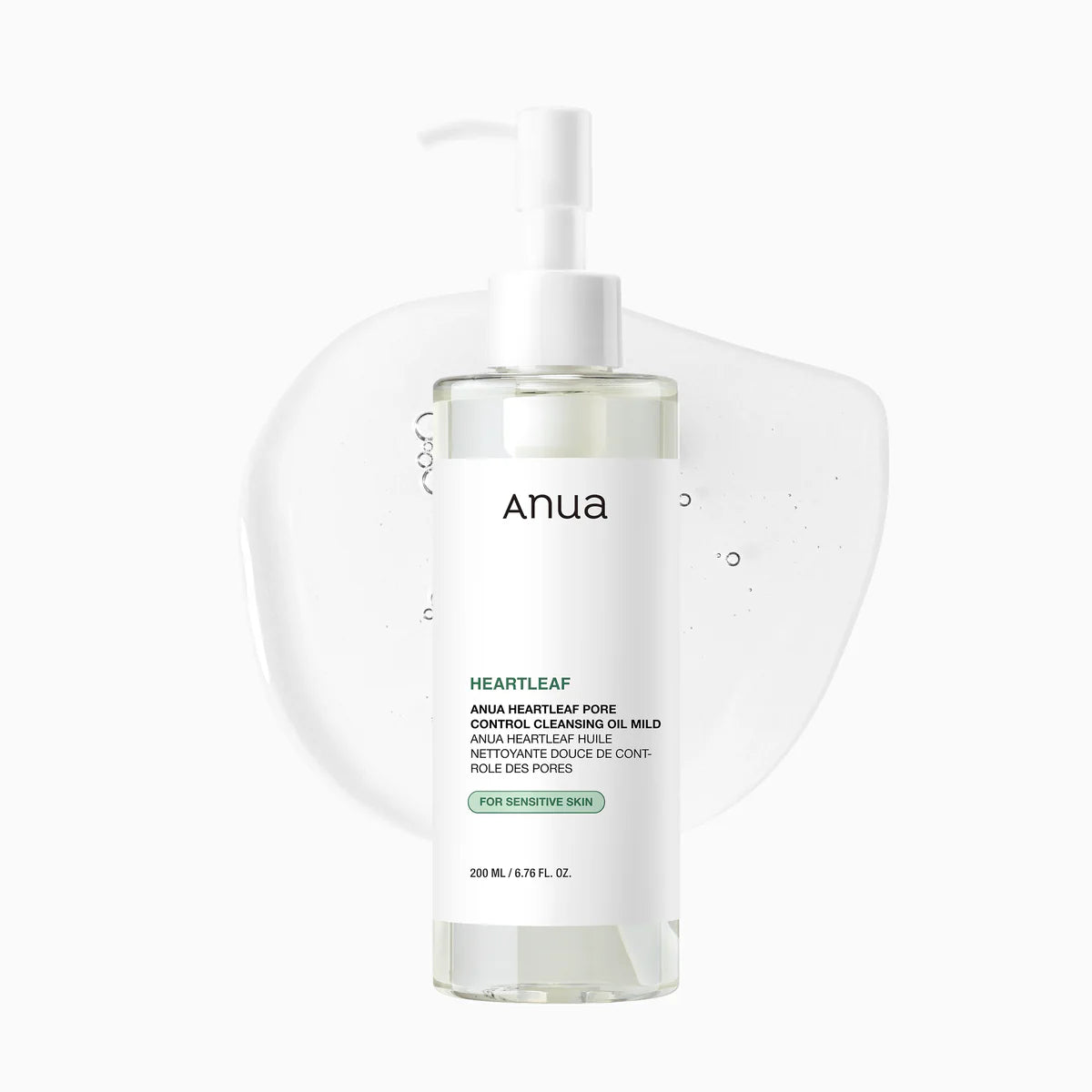 Anua Heartleaf Huile Nettoyante Douce pour les pores peaux sensibles