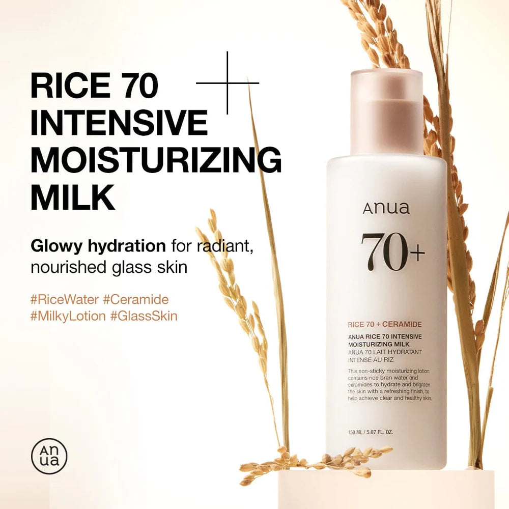Anua 70+ Lait Hydratant Intensif Glow