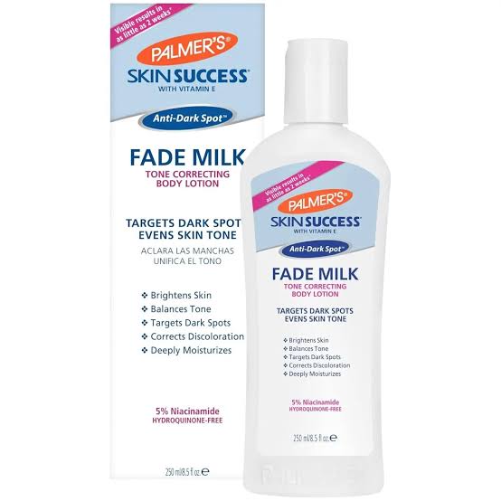 Palmer‘s Skin Success  Fade Milk Lait de corps Éclaircissant 250ML