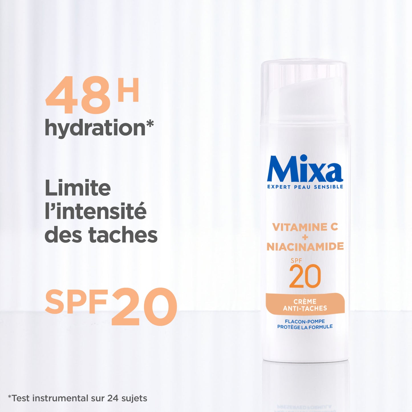Mixa Crème Anti-taches à la Vitamine C et Niacinamide