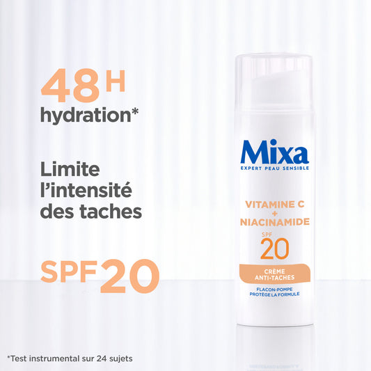 Mixa Crème Anti-taches à la Vitamine C et Niacinamide