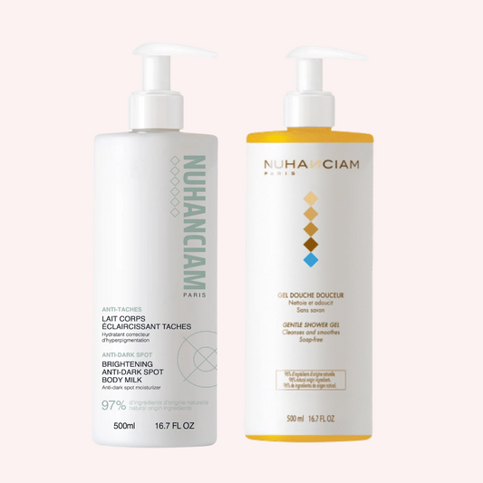 Nuhanciam Routine pour Corps Éclaircissant et Hydratant