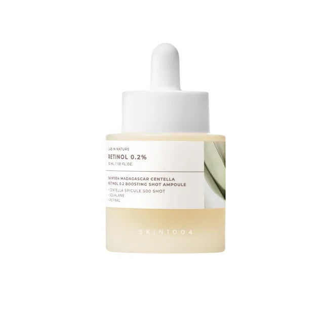 Skin1004 Madagascar Centella Retinol 0.2 Boosting Shot Ampoule Anti-âge et tache
