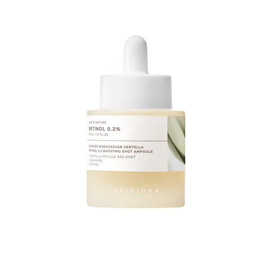 Skin1004 Madagascar Centella Retinol 0.2 Boosting Shot Ampoule Anti-âge et tache