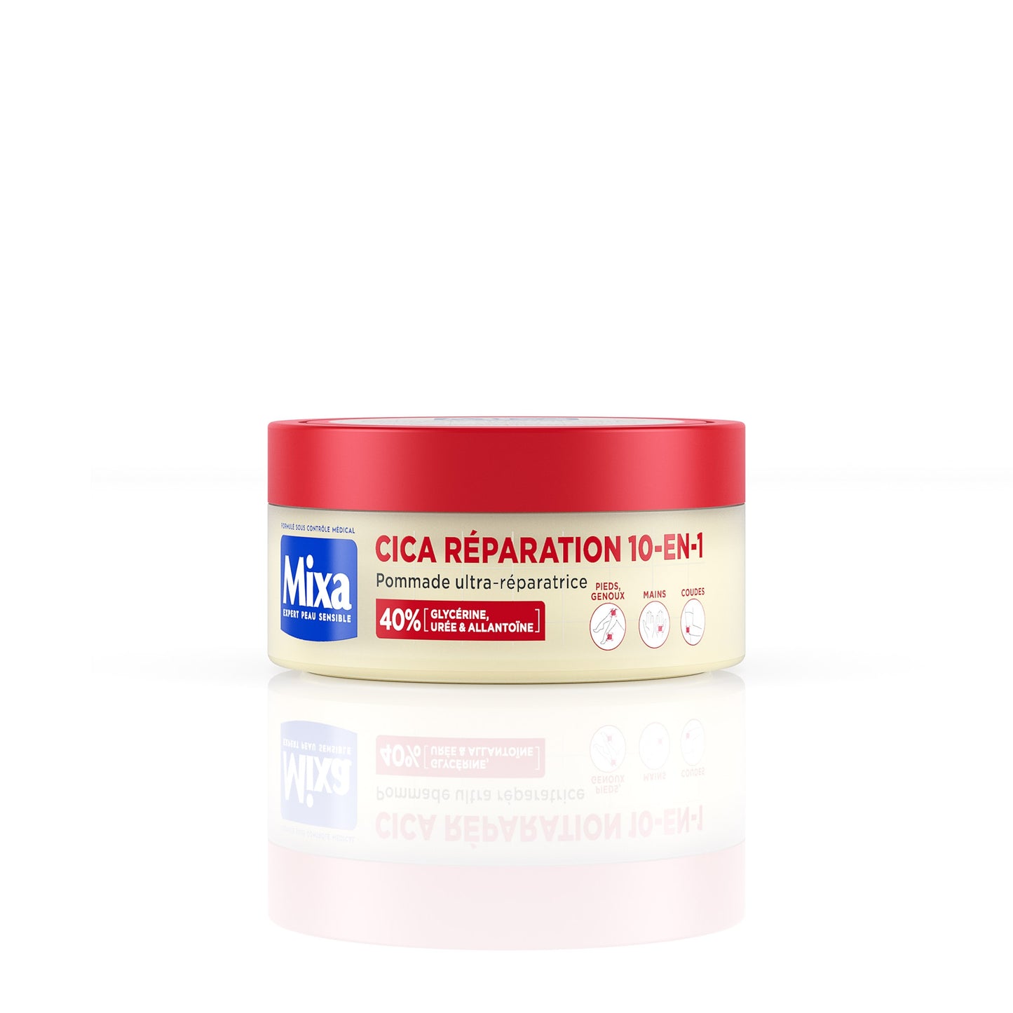 Mixa Crème Cica Reparation - Visage, Corps, Mains