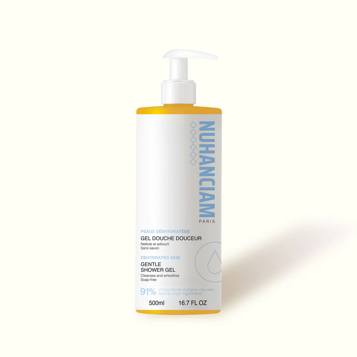 Nuhanciam Gel Douche Douceur Peaux Déshydratées 500ML
