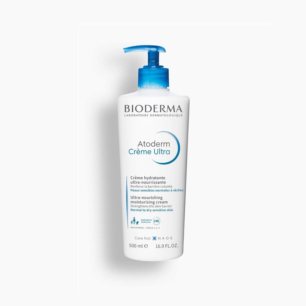 BIODERMA ATODERM Crème Corps Hydratante Ultra-Nourrissante Peaux sensibles normales à sèches 500ML
