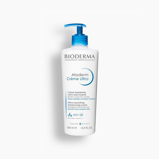 BIODERMA ATODERM Crème Corps Hydratante Ultra-Nourrissante Peaux sensibles normales à sèches 500ML