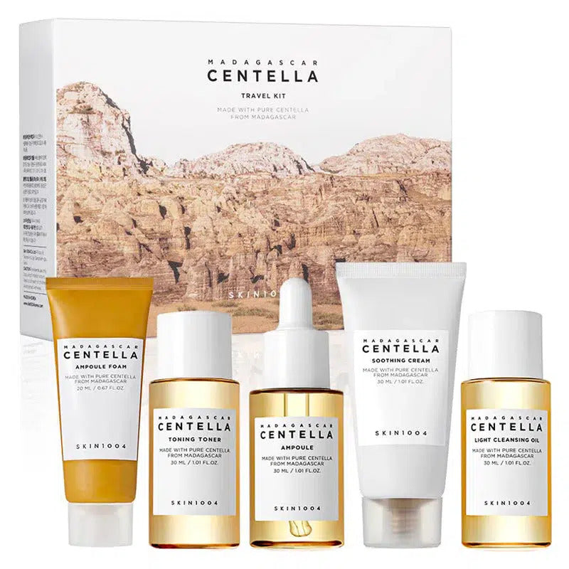 Skin1004 Centella Madagascar Kit Voyage Routine visage complète